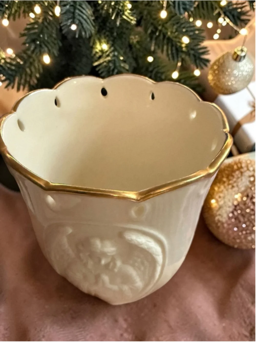 ✨ Vintage Lenox Angel Votive Candle Holder ✨